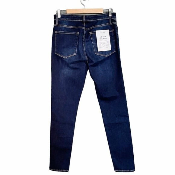 NWT Frame Jeans Le One Skinny Kodak Women’s Size Size 2 Fits Women’s Size 29-34 - Picture 3 of 14